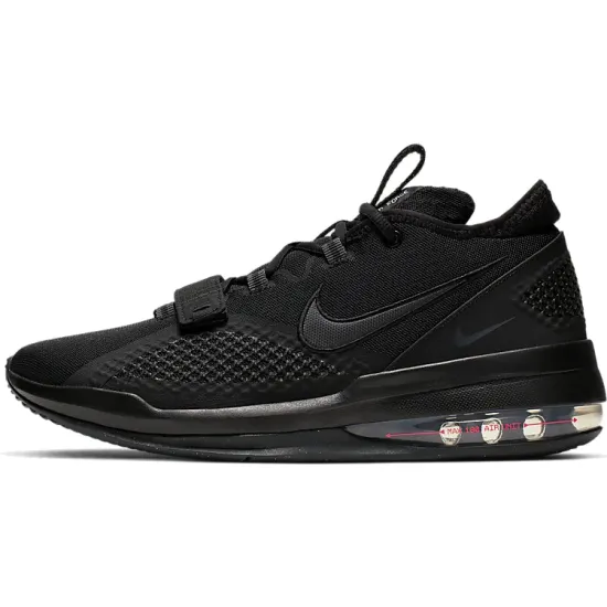 Nike Air Force Max Basketball Shoes Men Low-top Black