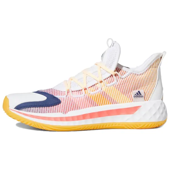 Adidas Pro Boost Basketball Shoes Men Mid-top White/Yellow