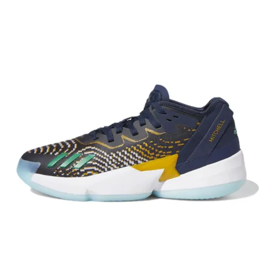 Adidas D.O.N. Issue #4 Basketball Shoes Men Mid-top Dark Blue