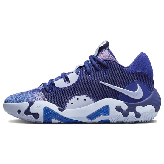 Nike PG 6 Basketball Shoes Unisex Low-top Blue/pink