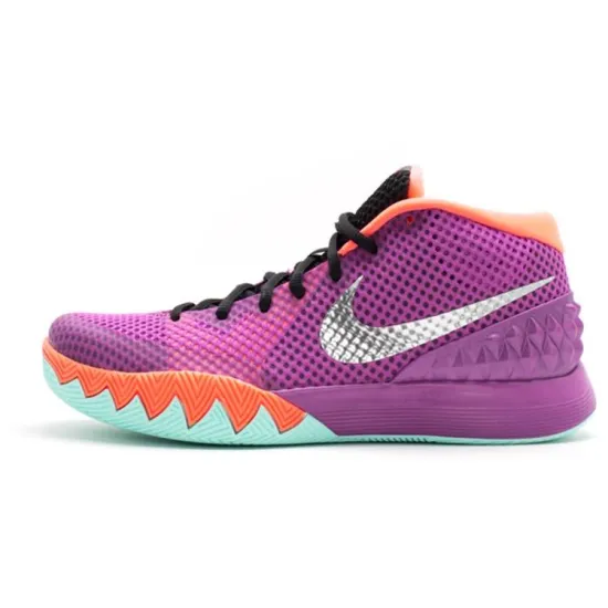 Nike Kyrie 1 Basketball Shoes Men Mid-top Magma Red/black/metallic Silver