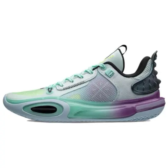 LINING All City 11 Basketball Shoes Men Low-Top Blue
