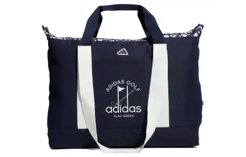 Adidas Polyester Tote Bag, Shopping Bag, Golf Bag, Handbag Regular Men's Marine Blue/White