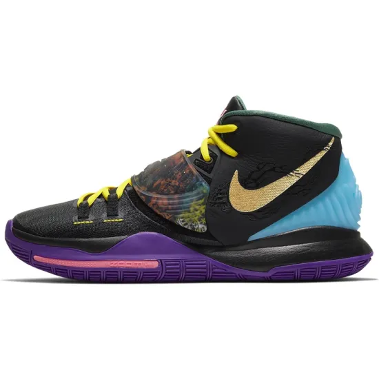 Nike Kyrie 6 Basketball Shoes Men Mid-top Blue-violet