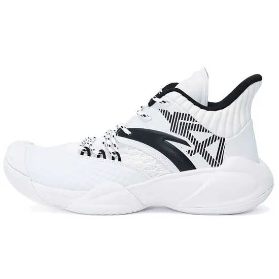 ANTA Basketball Shoes Men Low-Top ANTA White/Black