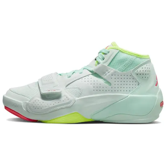 Jordan Zion 2 Basketball Shoes Men Mid-top Cyan