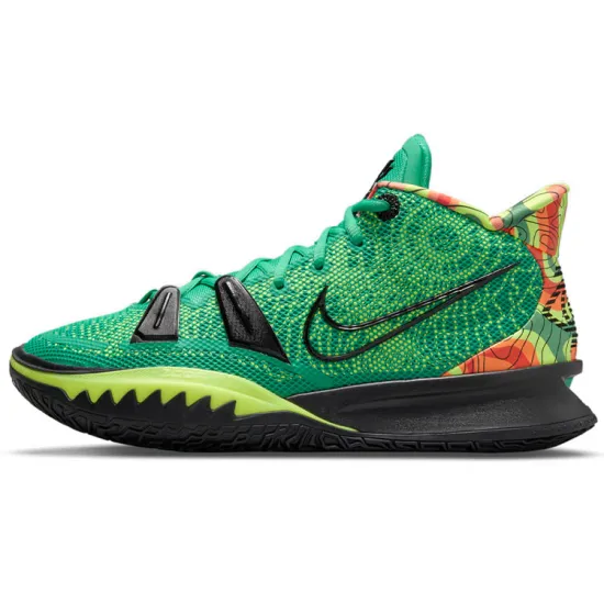 Nike Kyrie 7 Basketball Shoes Unisex Mid-top Green/Black