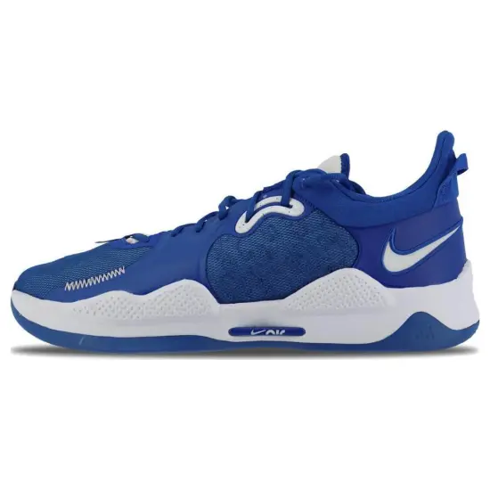 Nike PG 5 Basketball Shoes Men Low-top Blue/white