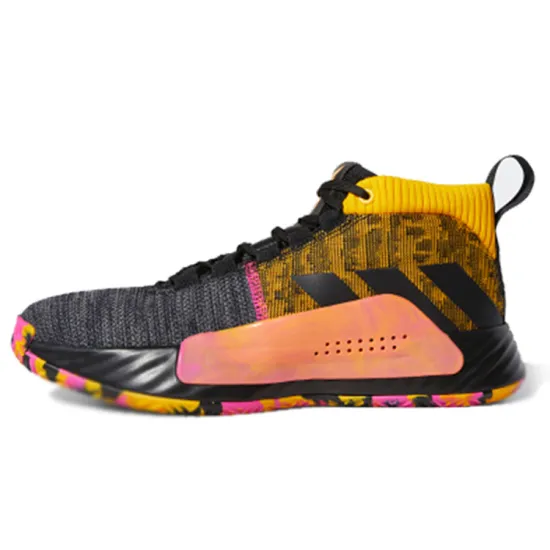 adidas Dame 5 Core Black Shock Pink