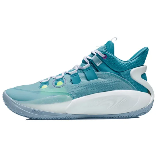 LINING SONIC 9 Basketball Shoes Men Low-Top Pure Blue/Butterfly Blue