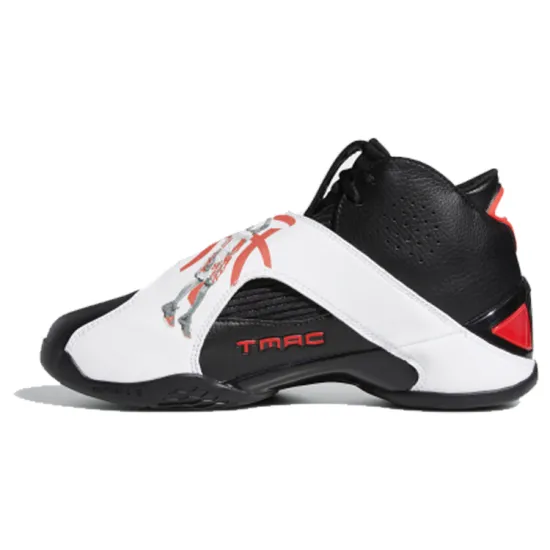 Adidas T Mac 5 Basketball Shoes Men Mid-top Black/white/red