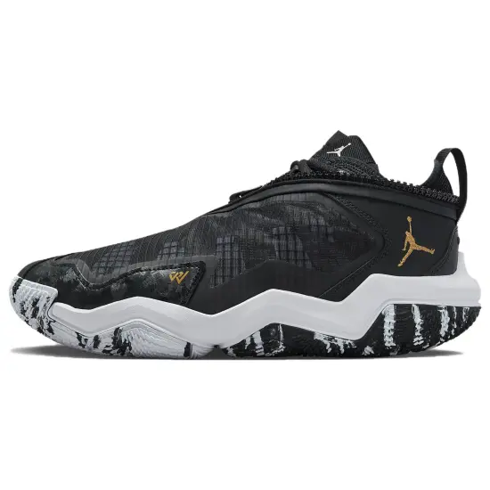 Jordan Why Not .6 Basketball Shoes Men Low-top Black/Gold