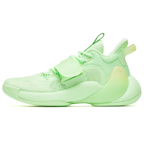 Anta Water Flower 3 Low Top Basketball Shoes Men's Neon Green