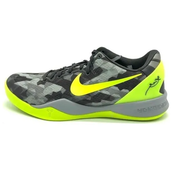Nike Kobe 8 System 'Grey Camo Volt'