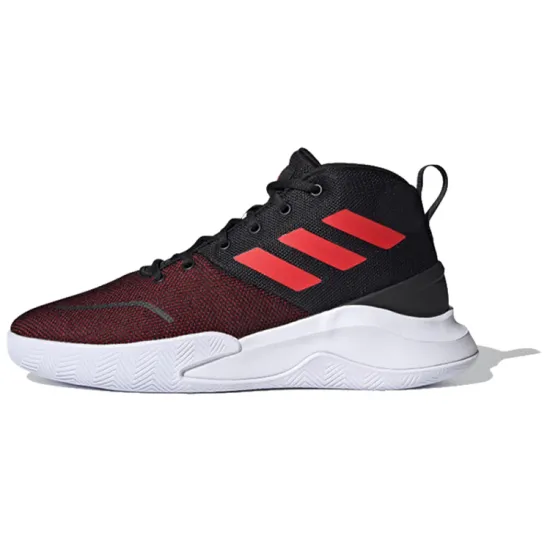 adidas Own The Game 'Black Vivid Red'