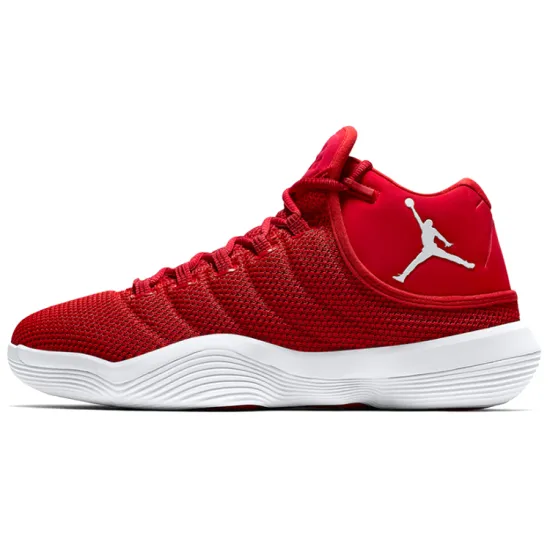 Jordan Super.Fly 2017 Basketball Shoes Unisex Mid-top Red/White