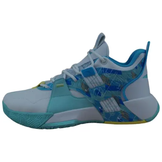 ANTA Thompson KT Basketball Basketball Shoes Men Mid-Top White Blue