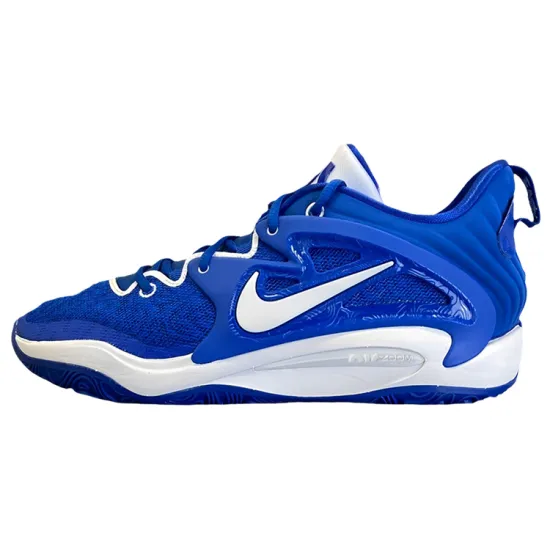 Nike KD 15 Basketball Shoes Men Low-top White/Royal Blue/Fern Green