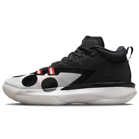 Jordan Zion 1 Basketball Shoes Unisex Mid-top Black/white