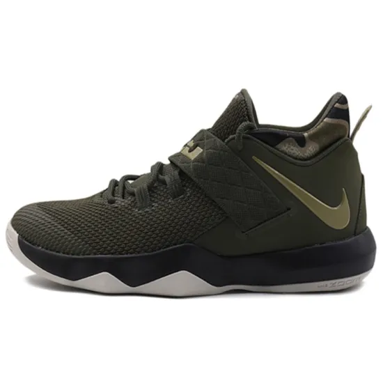 Nike Ambassador 10 Basketball Shoes Men Mid-top Green/Black/White