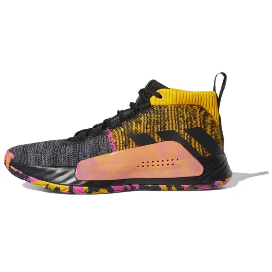 Adidas Dame 5 Core Black Shock Pink