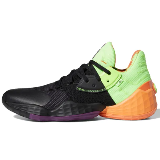 Adidas Harden Vol. 4 Black Green Orange