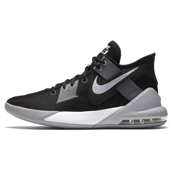 Nike Air Max Impact 2 Basketball Shoes Men Mid-top Black/Gray
