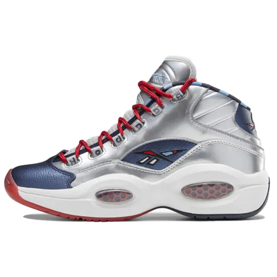 Reebok Question Mid Iverson X Harden Silver