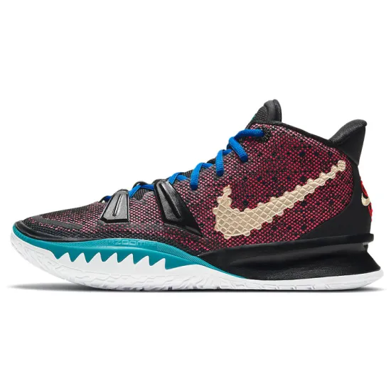 Nike Kyrie 7 Basketball Shoes Men Mid-top Blue/Red/Black