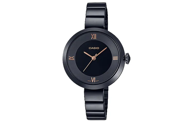 CASIO Women's Standard Series Black Watch LTP-E154B-1A