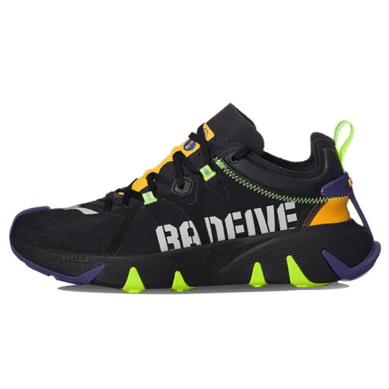 LINING Badfive 1 Basketball Shoes Men Low-Top Black