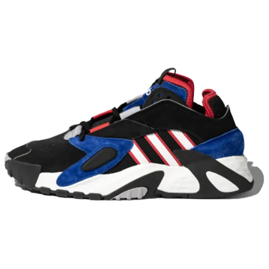 Adidas Originals Streetball Basketball Shoes Unisex Low-top Black/Blue/White/Red