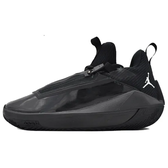 Jordan Jumpman Hustle Basketball Shoes Unisex Low-top Black