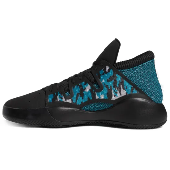 Adidas PRO Vision Basketball Shoes Men Low-top Black/Blue