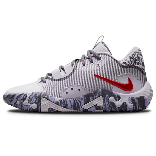 Nike PG 6 Basketball Shoes Men Low-top Gray/purple/red
