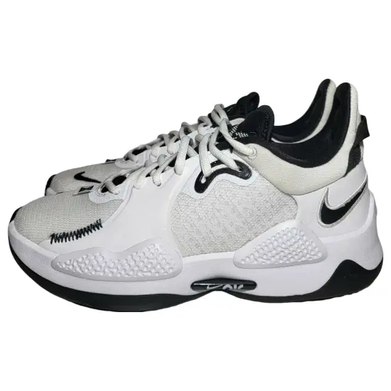 Nike PG 5 Basketball Shoes Men Low-top White/Black