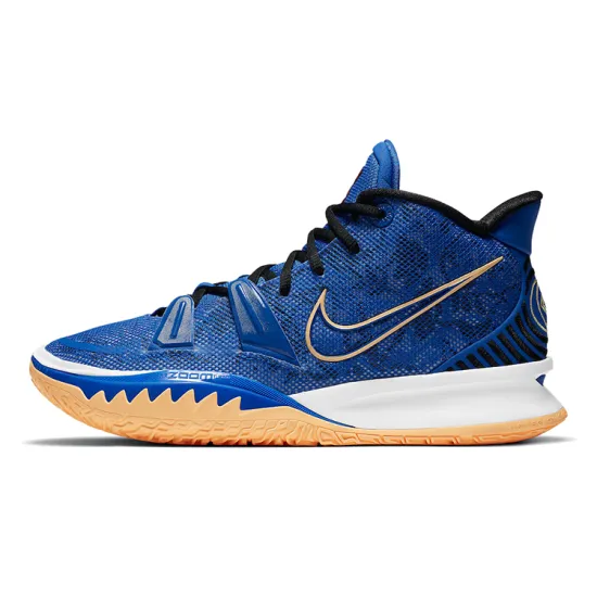 Nike Kyrie 7 Basketball Shoes Unisex Mid-top Black/Blue