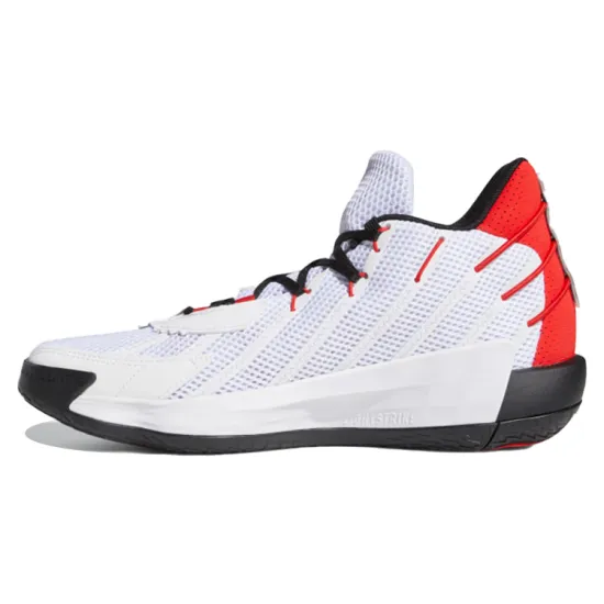 Adidas Dame 7 Rip City Cloud White