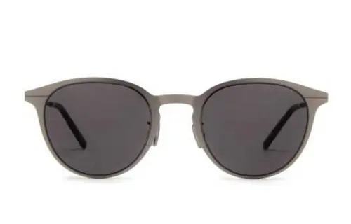 DIOR Irregular Shape Sunglasses Men's Gray
