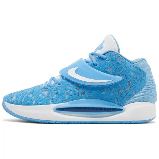 Nike KD 14 Basketball Shoes Unisex Mid-top Blue