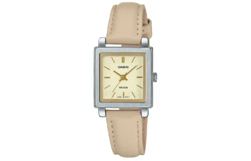 CASIO Women's Standard Series Yellow Watch LTP-E176L-5A