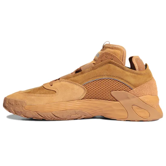 Adidas Originals Streetball Basketball Shoes Unisex Low-top Fox Brown/Sandy Beige/Lucky Blue