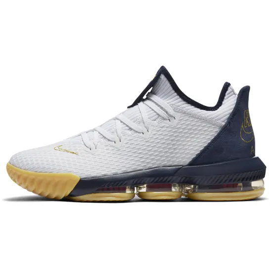 Nike Lebron 16 Basketball Shoes Men Low-top Gray