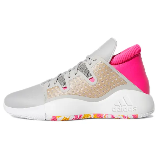 Adidas PRO Vision Basketball Shoes Men Low-top Gray/glitter