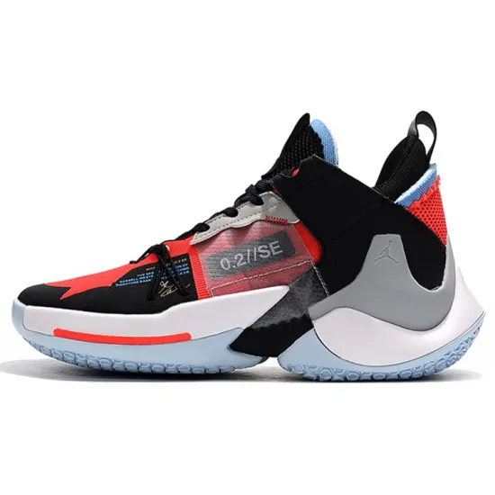 Jordan Why Not Zer0.2 Basketball Shoes Unisex Low-top Red/Blue/White
