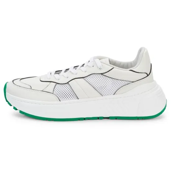 Bottega Veneta Casual Shoes Men Low-Top White/Green