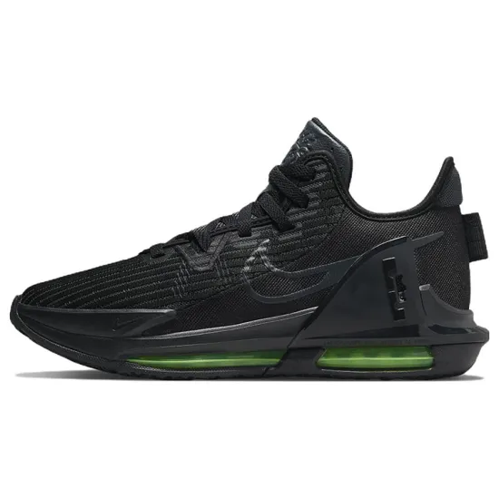 Nike Witness 6 Basketball Shoes Men Low-top Black/Green