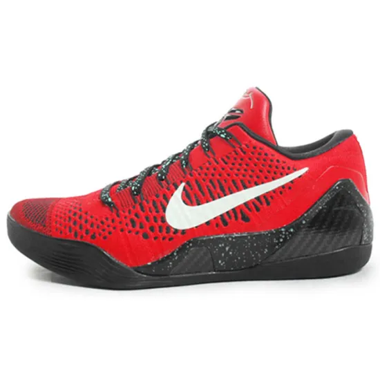 Nike Kobe 9 Basketball Shoes Men Low-top Black/Red
