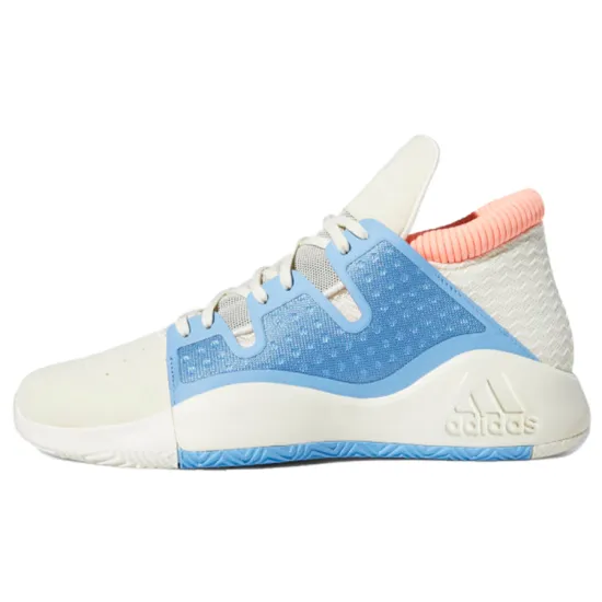 Adidas PRO Vision Basketball Shoes Men Mid-top White/Orange/Blue