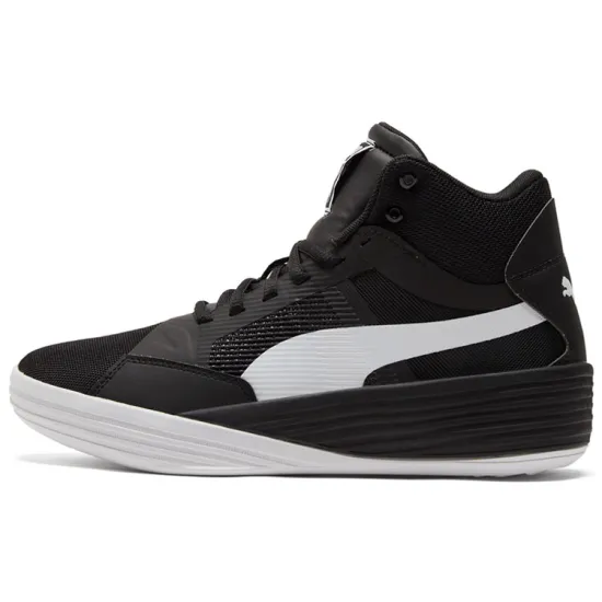 PUMA Clyde All Pro Basketball Shoes Unisex High-top Black/white